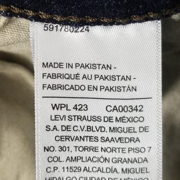 Levi Strauss Signature Jeans Mens 36x32 Slim Fit Stretch Denim Classic - Picture 15 of 16